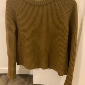 Jenni Kayne Cashmere Fisherman Sweater - Gold